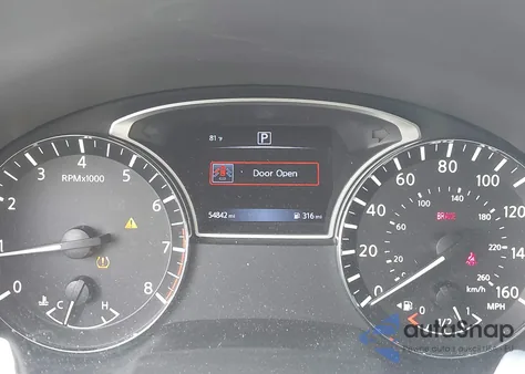 2016 Nissan Altima 2.5 S z USA, uszkodzony, nr VIN 1N4AL3AP1GN360597